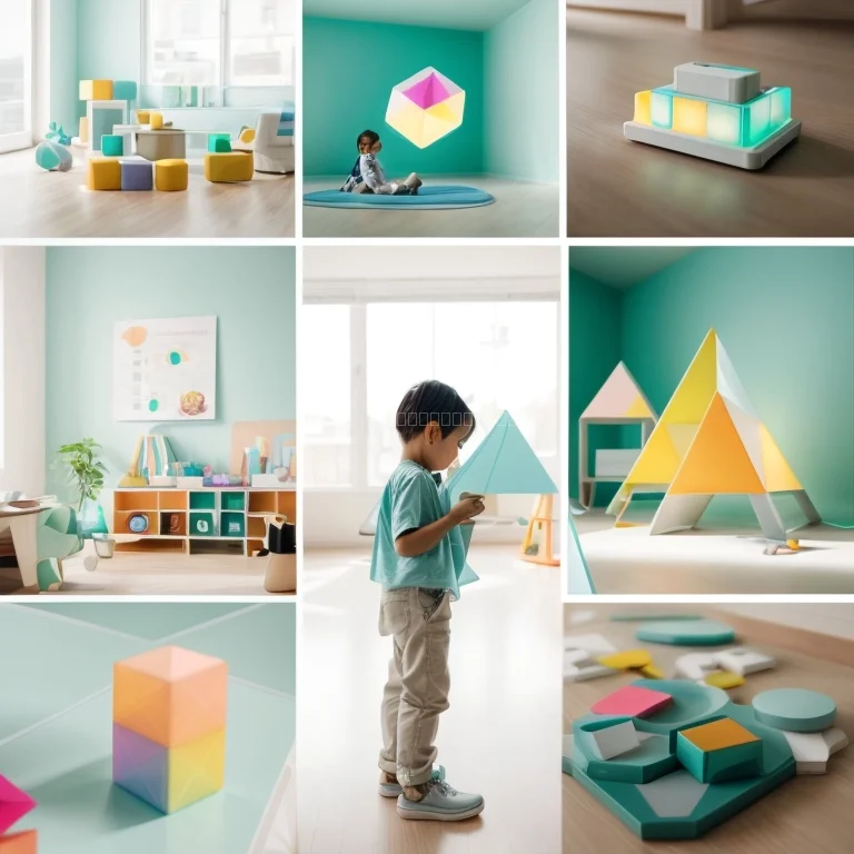 Kind spielt mit AI-Roboter-Spielzeug